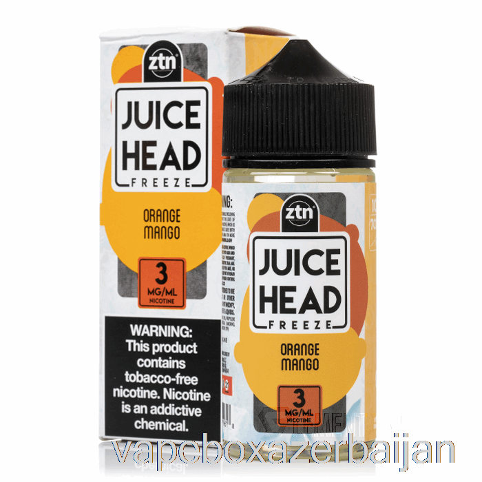 Vape Azerbaijan FREEZE Orange Mango - Juice Head - 100mL 0mg